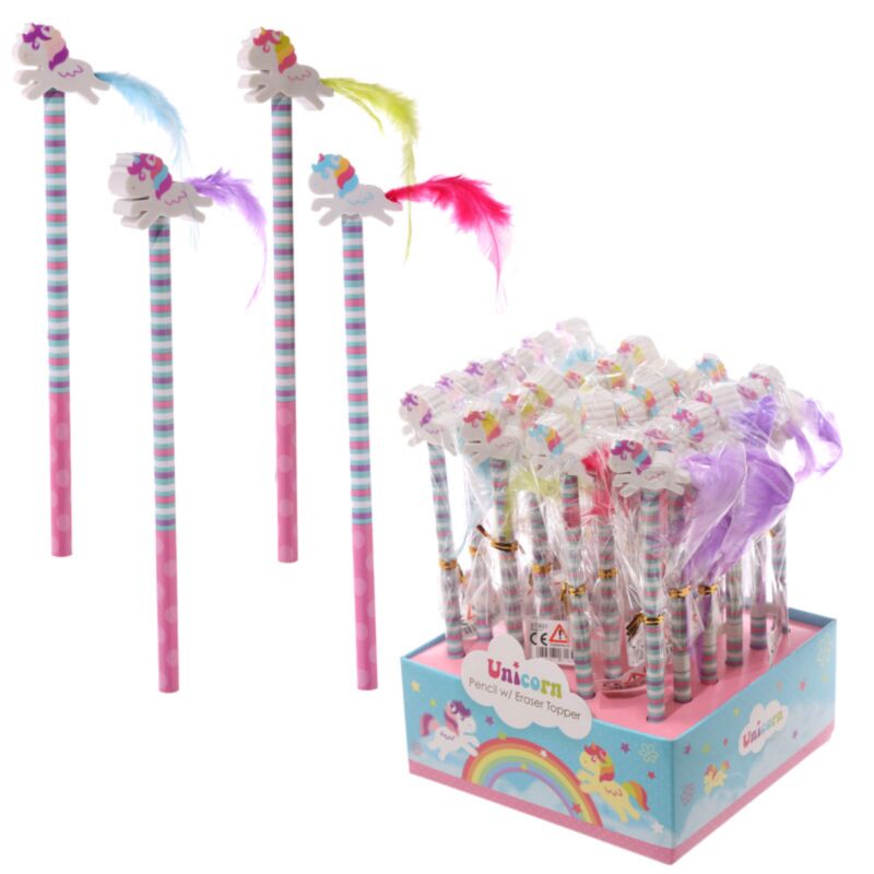 Unicorne - crayon de gomme