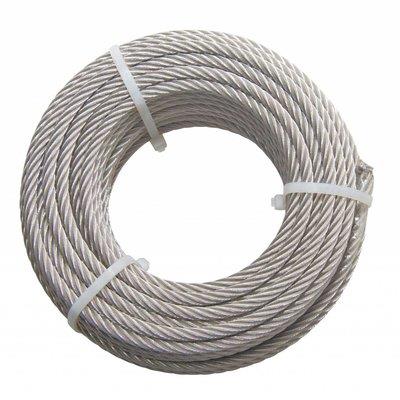 Câble acier 2mm 7x7 inox 316