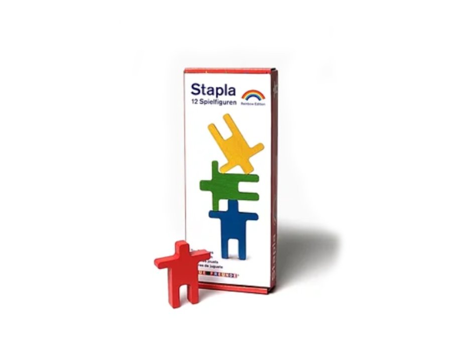 Neue Freunde Stapla Play Figures Rainbow