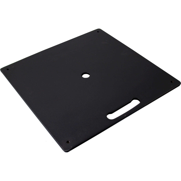 Plaque de base amovible pour drapeau de plage