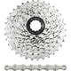 Spanninga sunrace combipack csm66 8v 11-32t avec chaîne cnm84
