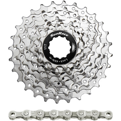 Spanninga sunrace combipack csr91 9v 11-25t avec chaîne cnm94