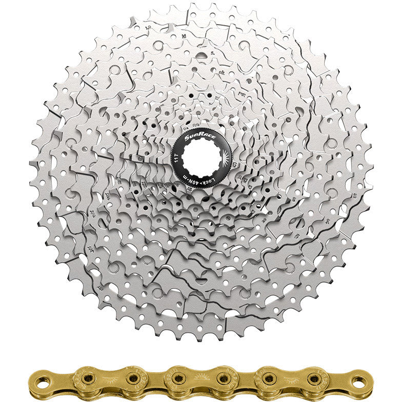 Spanninga sunrace combipack mz933 12v 10-51t micro avec chaîne cn12z