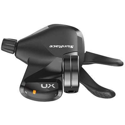 Spanninga sunrace manette de vitesse u-series dlu951 9v avec affichage push-push noir