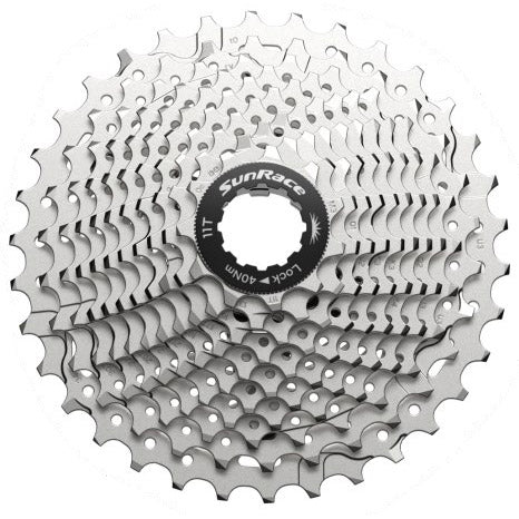 Cassette Sunrace supérieure CSRX1 11V 11-32T Silver