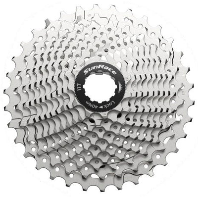 Cassette Sunrace supérieure CSRX1 11V 11-32T Silver