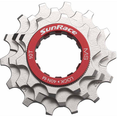 Jeu de pignons Spanninga Sunrace 10-12-14 dents microspline argent