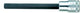 Douille hexagonale Stahlwille 1 2 -10 mm de long