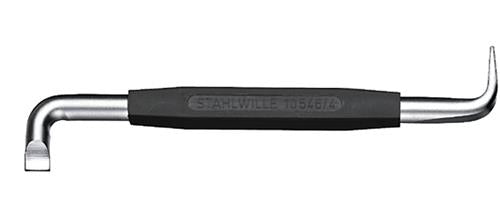 Tournevis plat Stahlwille coudé 1x5,5mm