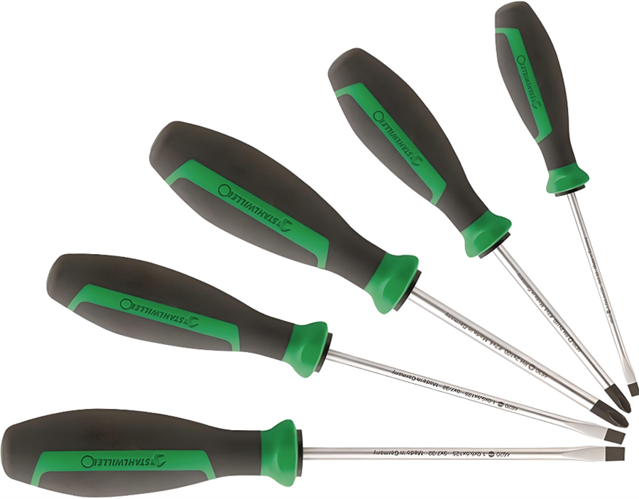 Stahlwille jeu de tournevis 5 pièces Drall+