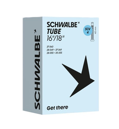 Tube intérieur de Schwalbe Scv4 18 28 37-340 355 40 mm