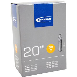 Chambre à air Schwalbe 20 pouces dv7 | 40 mm | 40 62-406