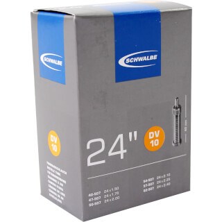 Chambre à air Schwalbe dv10 24 40 62-507 hv 40mm