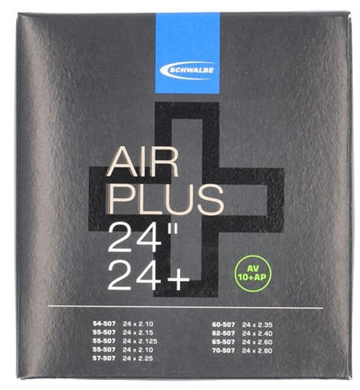 Chambre à air Schwalbe av10l air plus 24 pouces 54 70-507 av 40mm