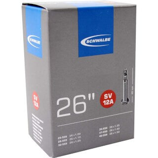 Chambre à air Schwalbe SV12S 26 25 40-559 fv 40mm