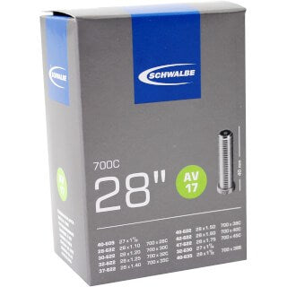 Chambre à air Schwalbe av17 28 28 47-622 635 - valve 40mm