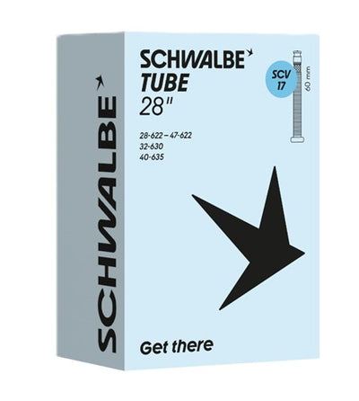 Tube intérieur de Schwalbe SCV17 28 28 47-622 635 60 mm
