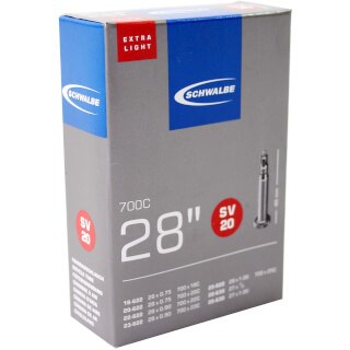 Chambre à air Schwalbe 27 28 x 0,75 1,00 (18 25-622) FV 40 mm