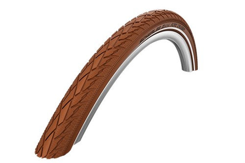 Schwalbe Road Cruiser K-Guard 26 x 1,75 47-559 mm-brun avec réflexion