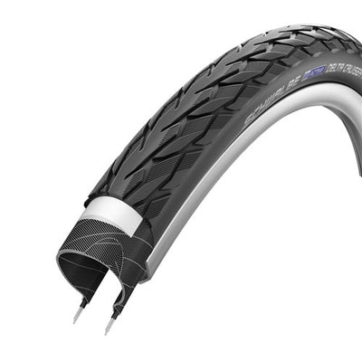 Schwalbe Delta Cruiser plus 28x15 8x13 8 37-622 28x1,40 réflexe noir