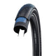 Pneu Schwalbe super moto raceguard 50-622 (28x2.00) noir reflex