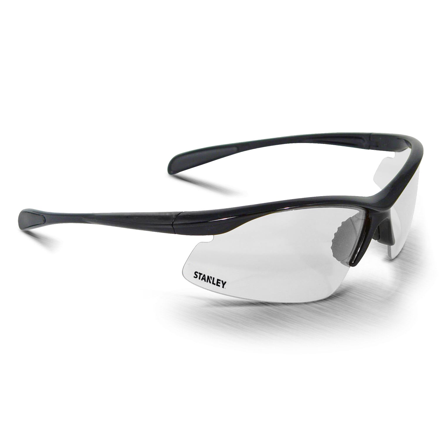 Lunettes de sécurité courbées à base 10 Stanley | verre clair - sy150-1d eu