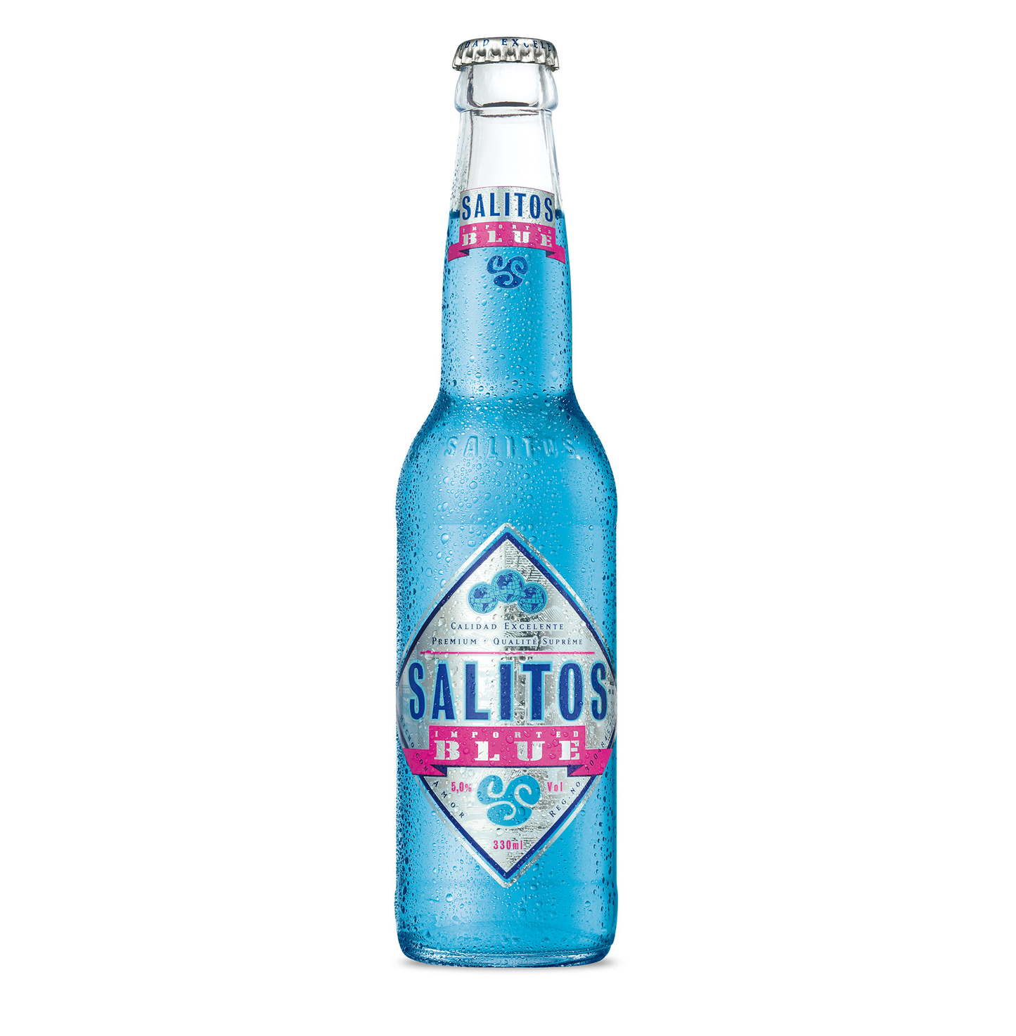 Salitos bouteille bleue 5% (24x 33cl)