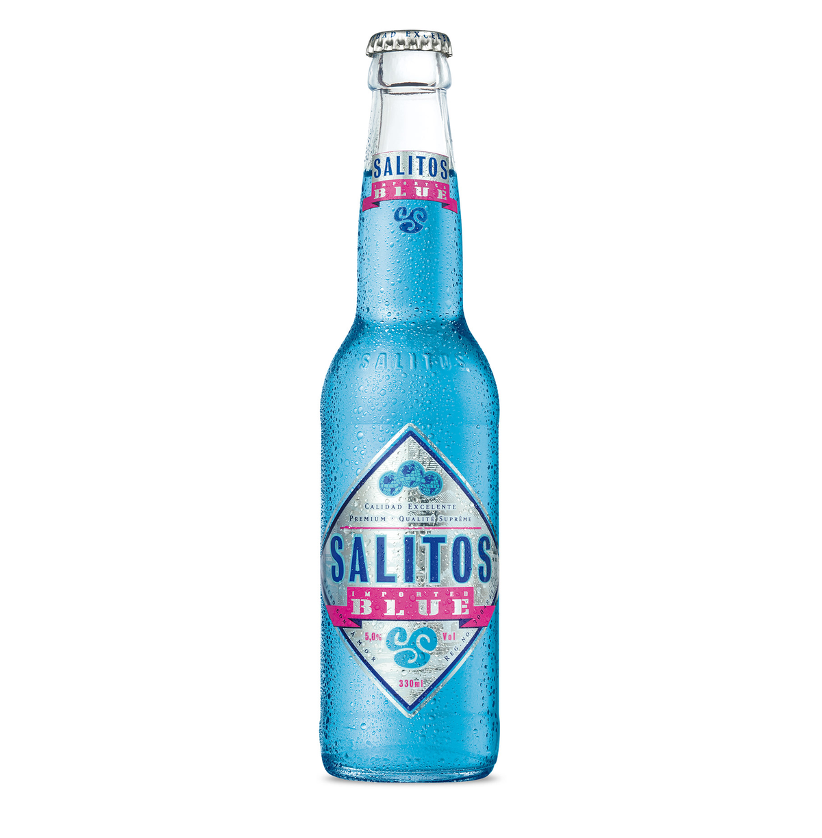 Salitos bouteille bleue 5% (24x 33cl)