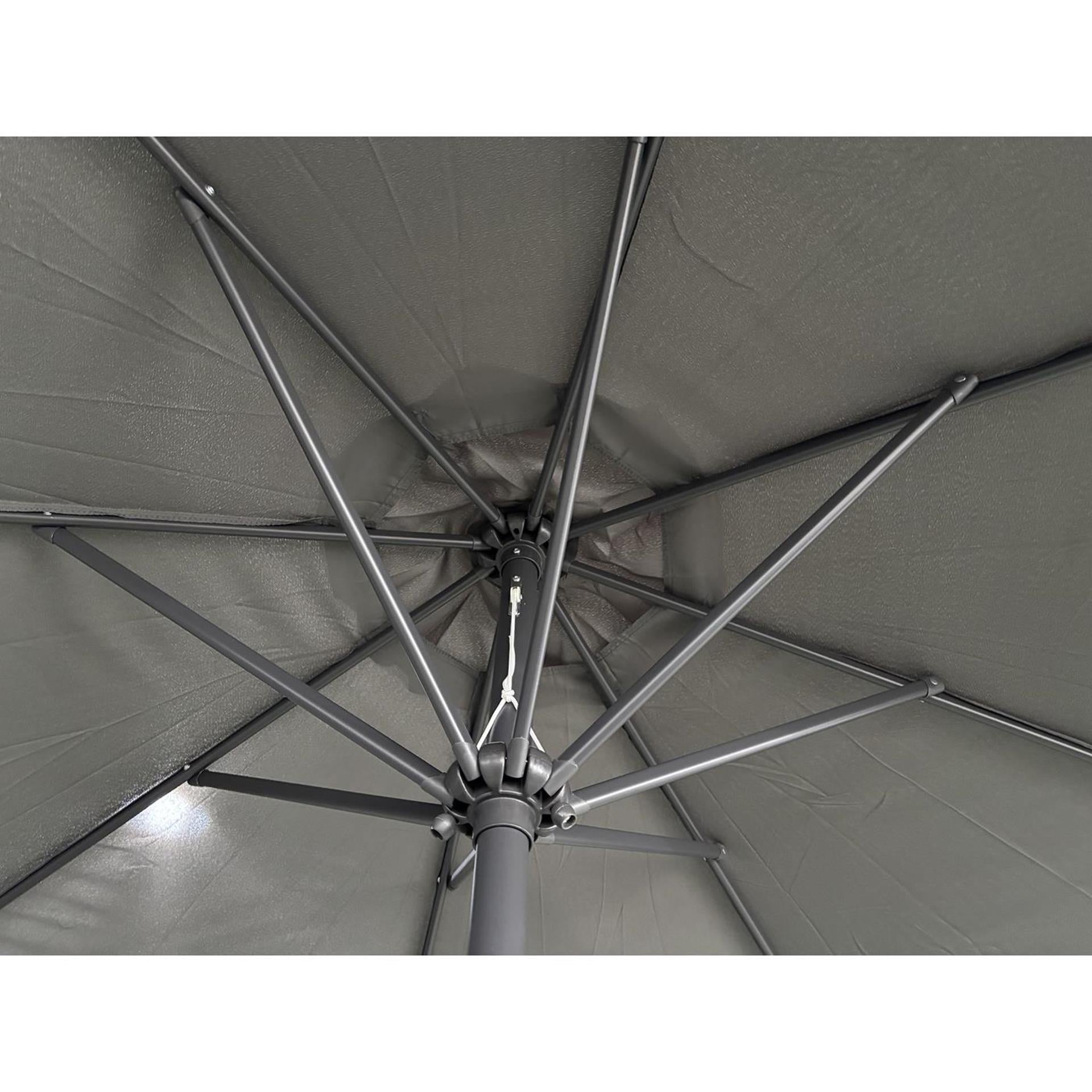 Sens parasol salou ø3m anthracite