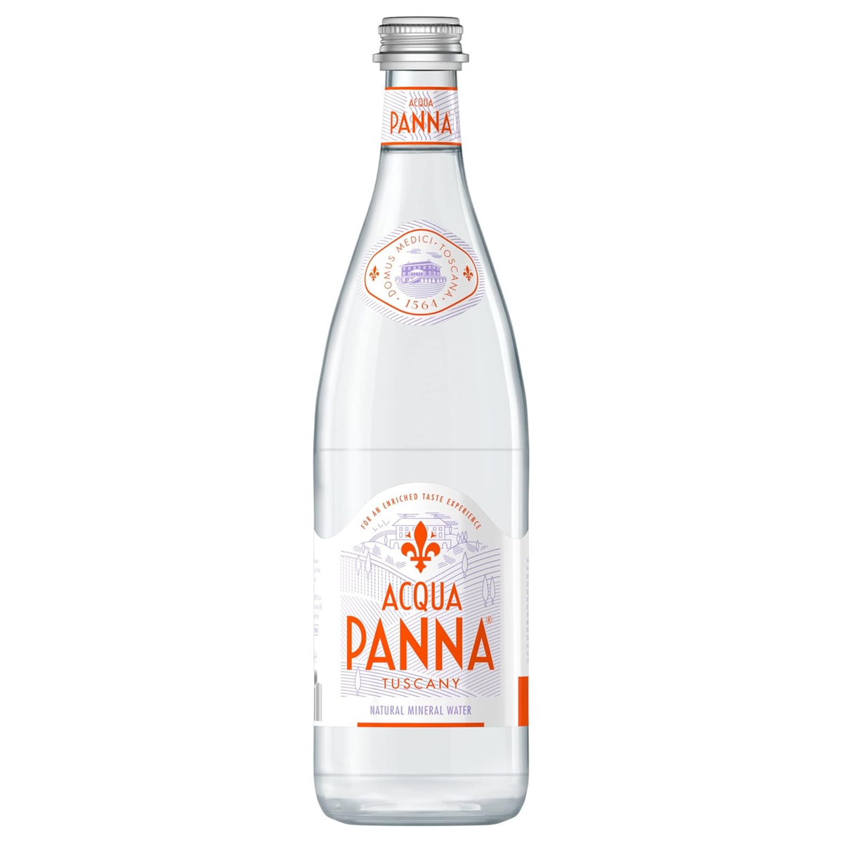 Acqua panna san pellegrino gazéifiée (12x75cl)