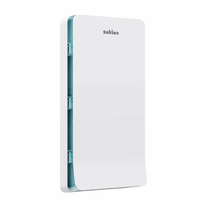 Distributeur de serviettes Satino Hyginity PT2 Interfold XL blanc