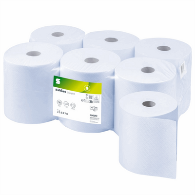 Rouleau de serviettes Satino sys1 greengrow 2 couches 175 mètres (6 pièces)