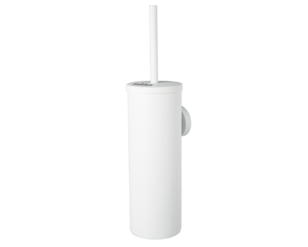 Satino ensemble de brosses de toilettes intelligentes métal blanc