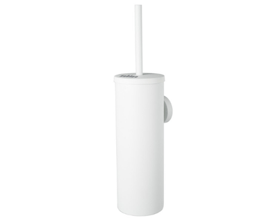 Satino ensemble de brosses de toilettes intelligentes métal blanc