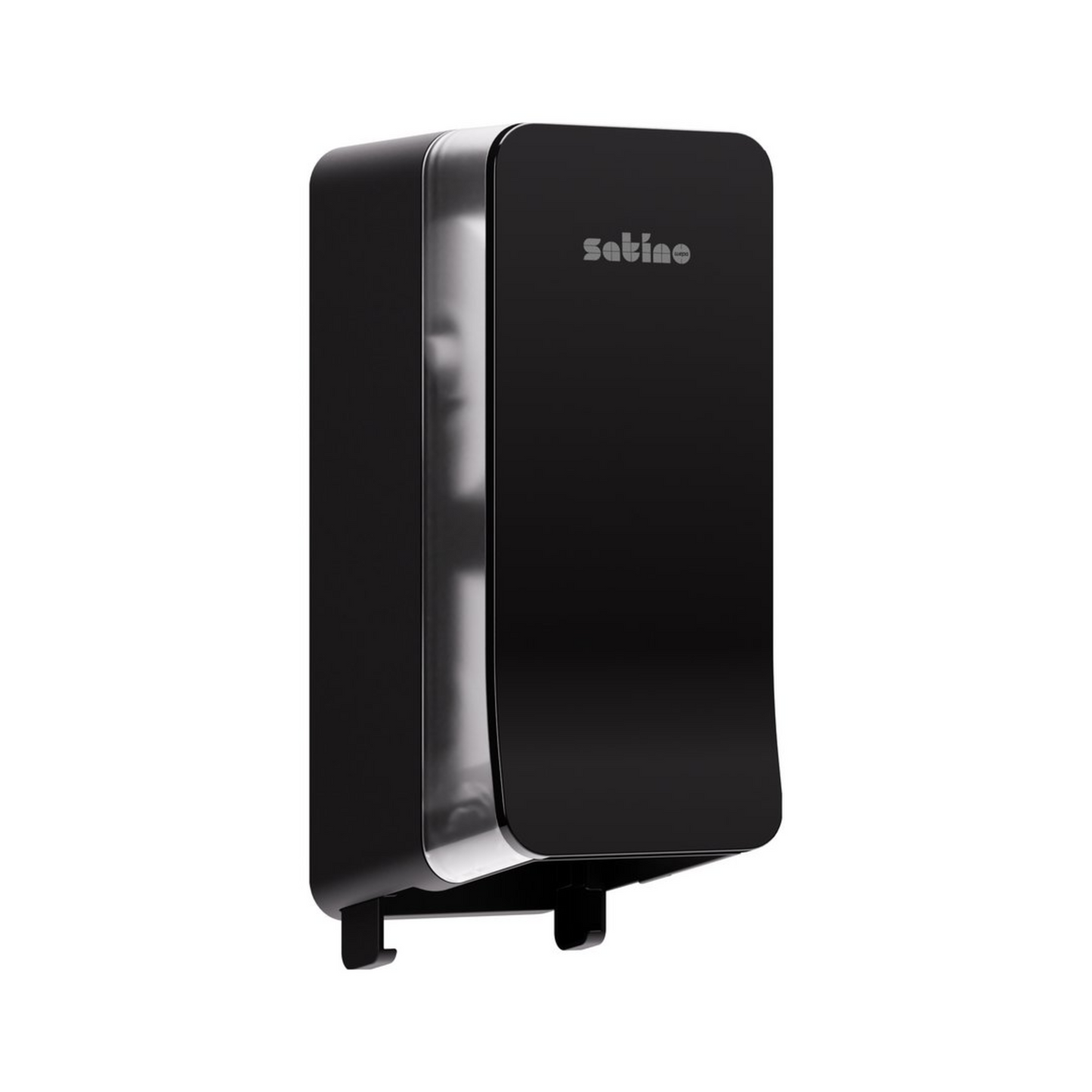Distributeur de rouleaux système Satino pour 2 rouleaux noir