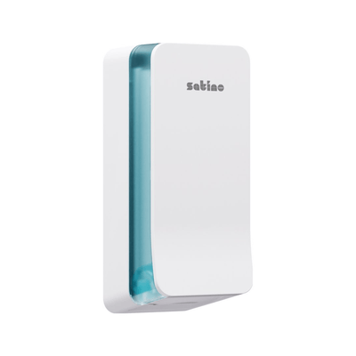 Distributeur de papier toilette Satino double rouleau pour 2 rouleaux système blanc