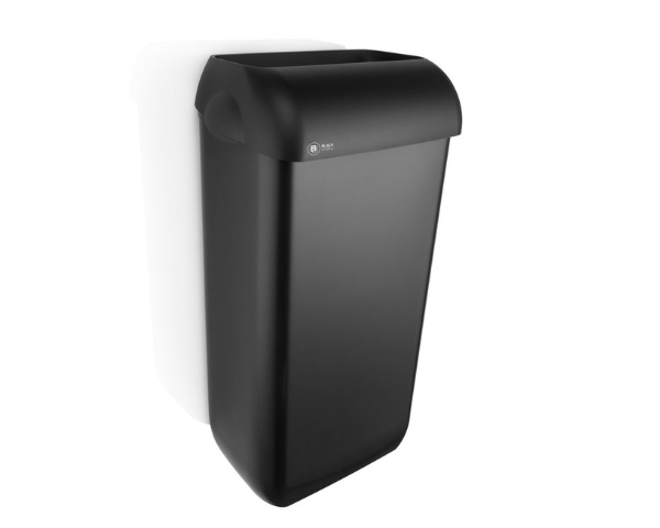 Satino noir afvalbak kunststof (23 litres)