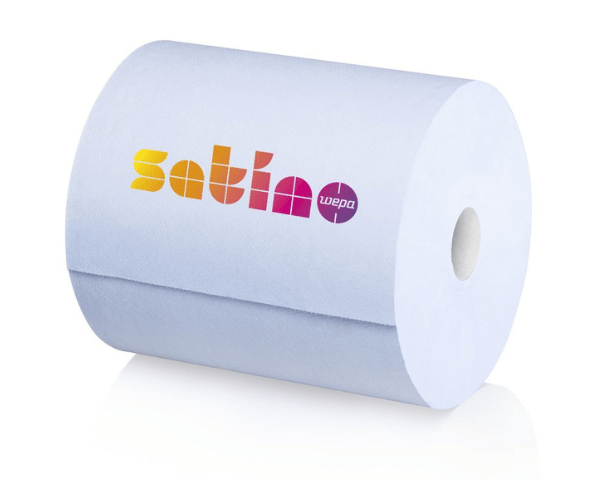 Rouleau de nettoyage Satino bleu industriel (2x350m)