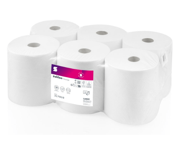 Rouleau de serviettes Satino prestige (6x150 mètres)