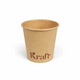 Pot à sauce kraft 90 ml