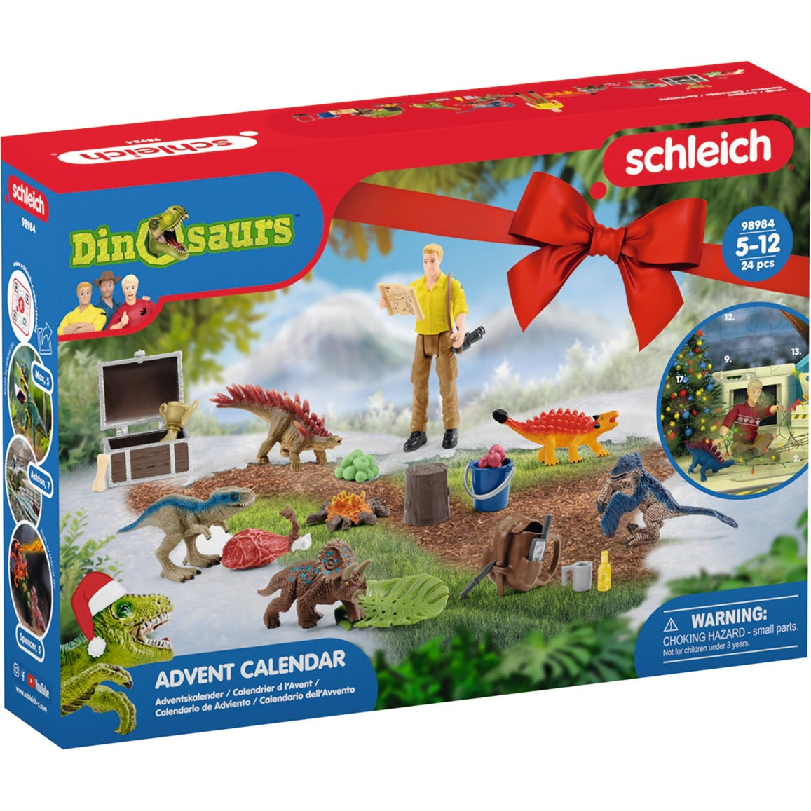 Calendrier de l'Avent Schleich Dinosaurs 2023 98984