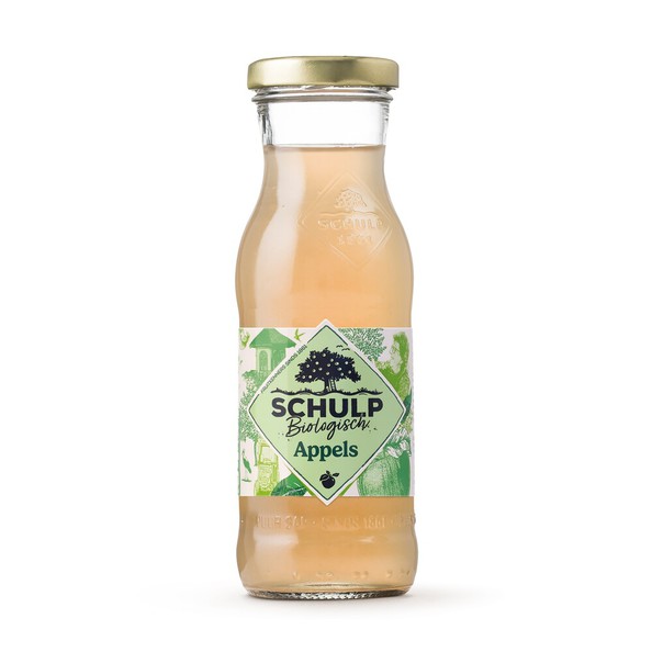 Jus de pomme Schulp bio bouteille (15x 20cl)