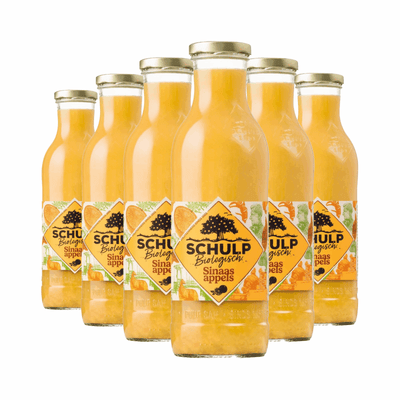 Bouteille de jus d'orange biologique Schulp (6x 0,75 litre)