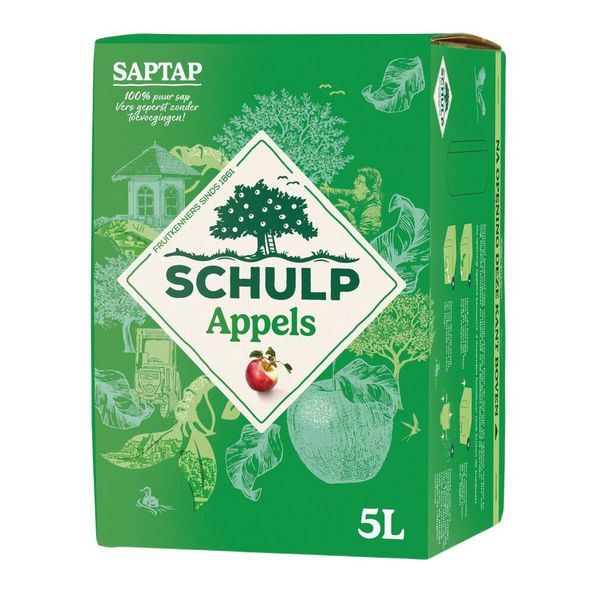 Schulp jus de pomme du robinet (5 litres)