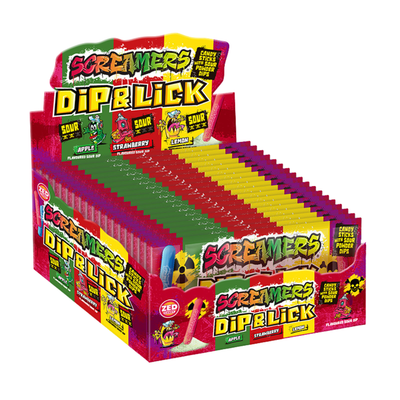 Zed Candy Screamers Dip Lick (24 x 40 grammes)