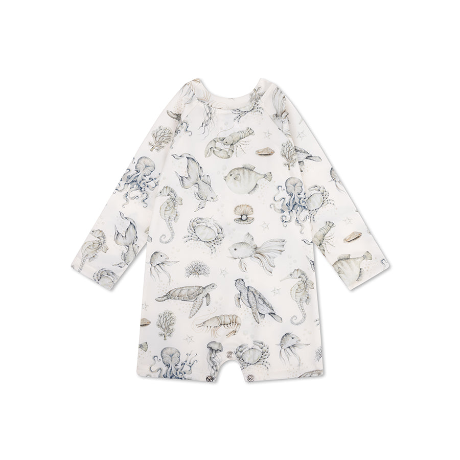 Vie maritime | Green UV Swim Sack Boys