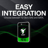 Seagate exos 7e10 4 TB - afbeelding 5