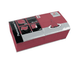Serviette cellulose rouge bordeaux 2 épaisseurs 33 cm 1 4 plis fasana (250 pièces)