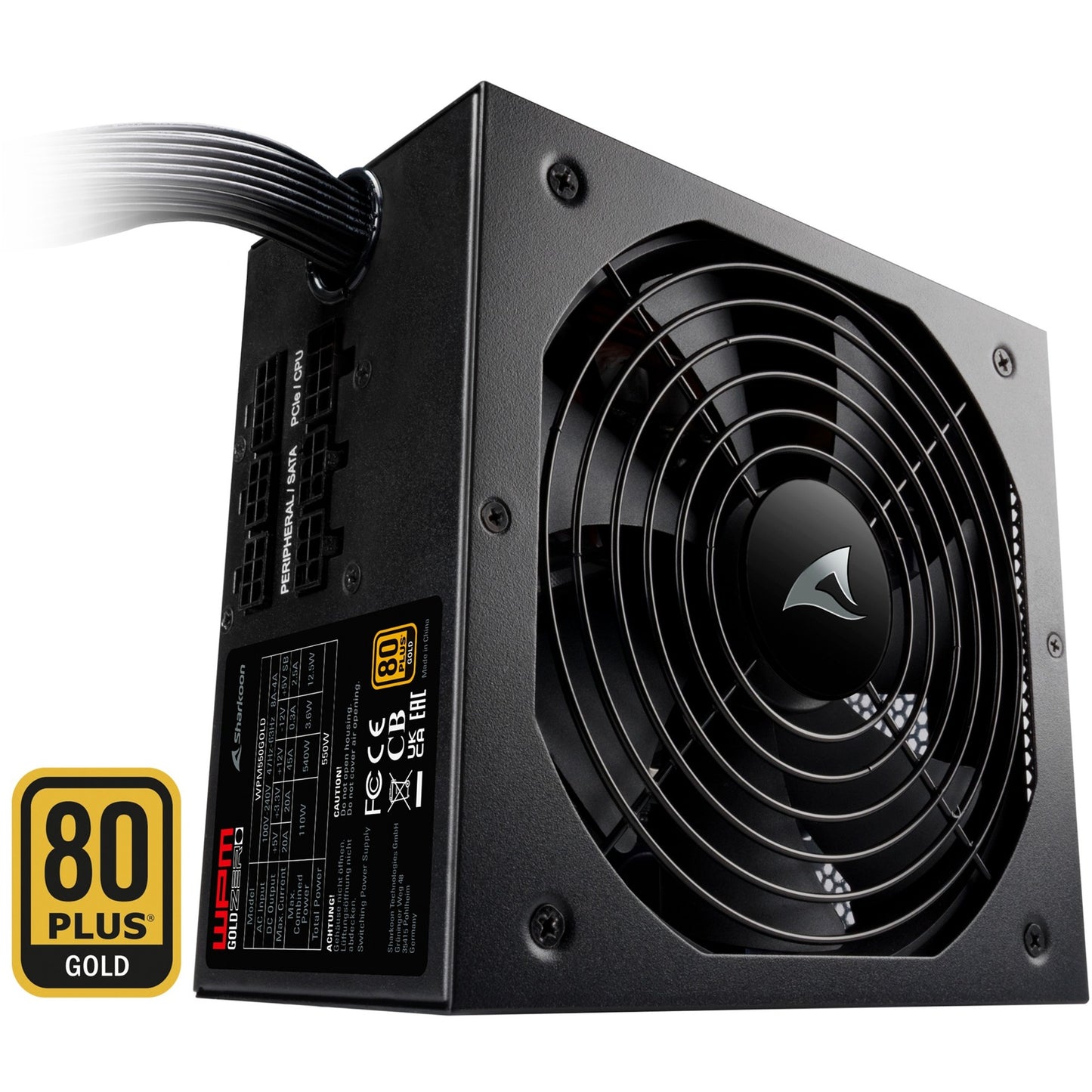 Sharkoon WPM Gold Zero 550W
