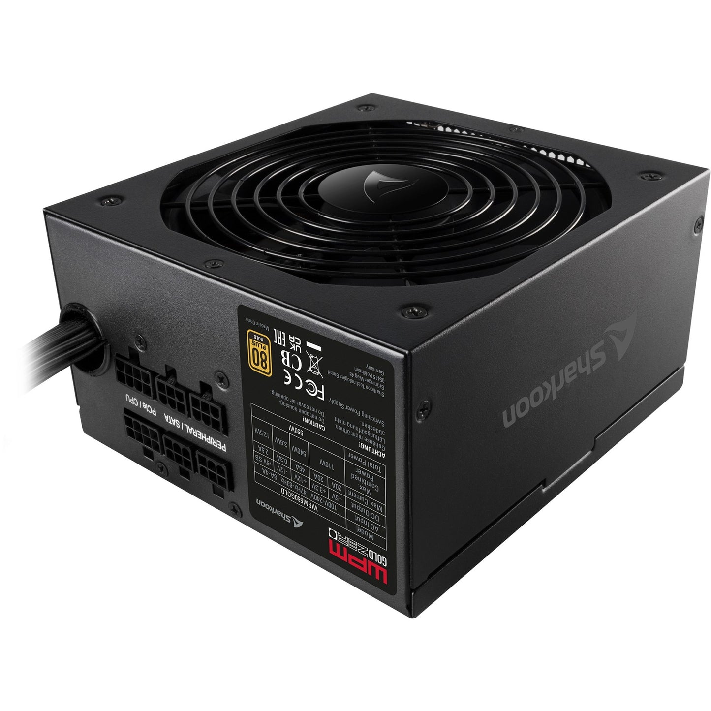 Sharkoon WPM Gold Zero 550W